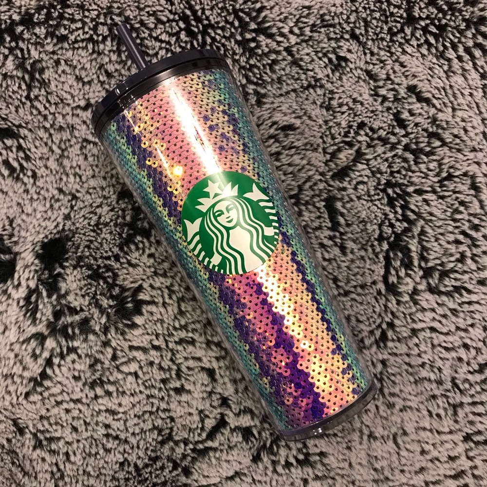 NEW Starbucks Holiday 2020 Sequins Tumbler